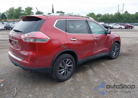 2016 Nissan Rogue Sl из США, поврежденный, VIN 5N1AT2MV4GC811365